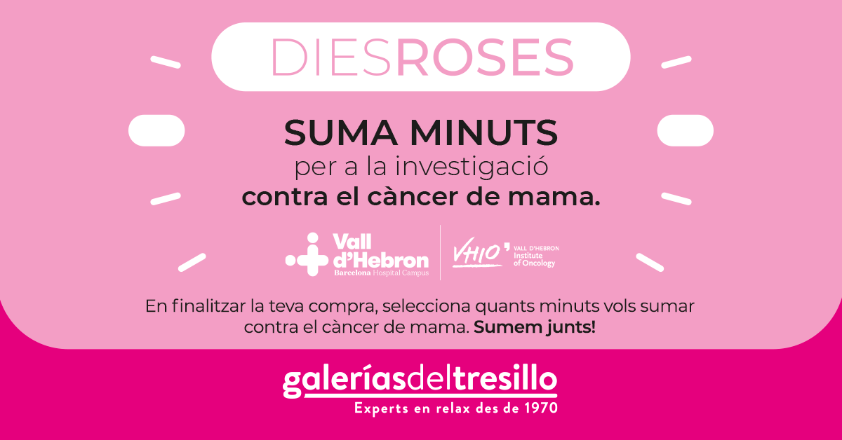 DÍAS ROSAS: suma minutos para la investigación contra el cáncer de mama