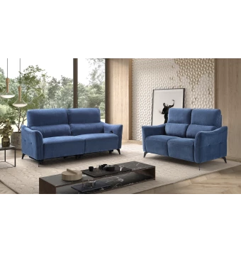 Sofá Relax Tela Olimpo - Vista Combinacion 1