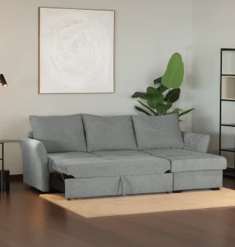 Chaise longue reversible GREDA con cama y arcón - Vista Combinacion 3