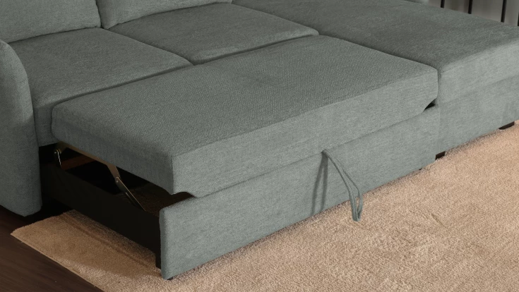 Chaise longue reversible GREDA con cama y arcón - Vista Combinacion 5
