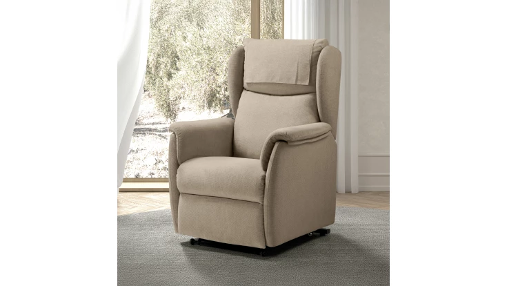 Sillón Relax Power Lift Tela Oasis - Vista Combinacion 7