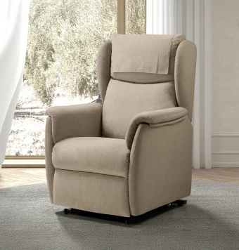 Sillón Relax Power Lift Tela Oasis - Vista Combinacion 7