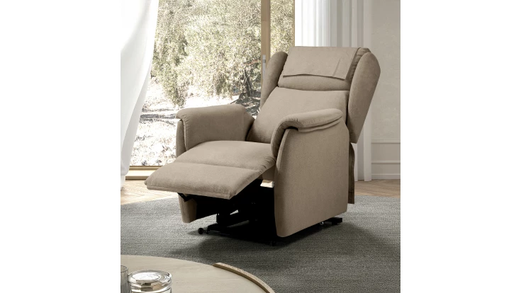 Sillón Relax Power Lift Tela Oasis - Vista Combinacion 8