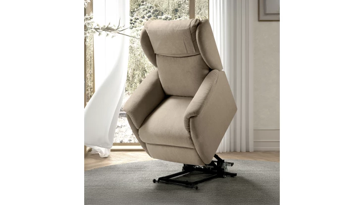 Sillón Relax Power Lift Tela Oasis - Vista Combinacion 9