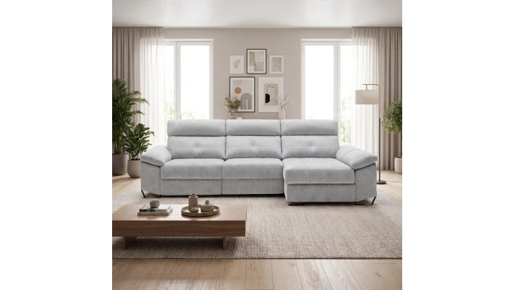 Chaise Longue Relax Tela Orlina con arcón - Vista Combinacion 7