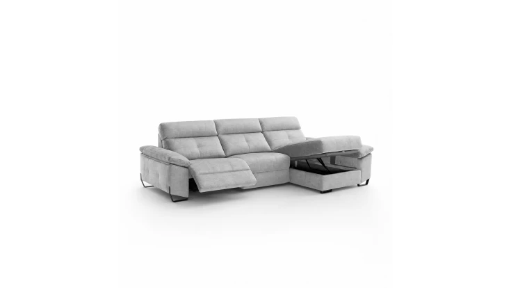 Chaise Longue Relax Tela Orlina con arcón - Vista Combinacion 9