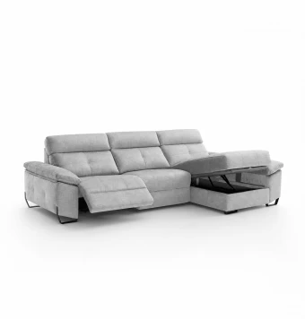Chaise Longue Relax Tela Orlina con arcón - Vista Combinacion 9