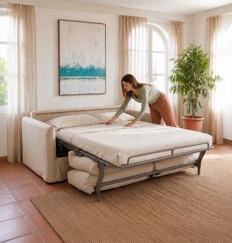 Sofá Cama Tela Brezzo - Vista Combinacion 1