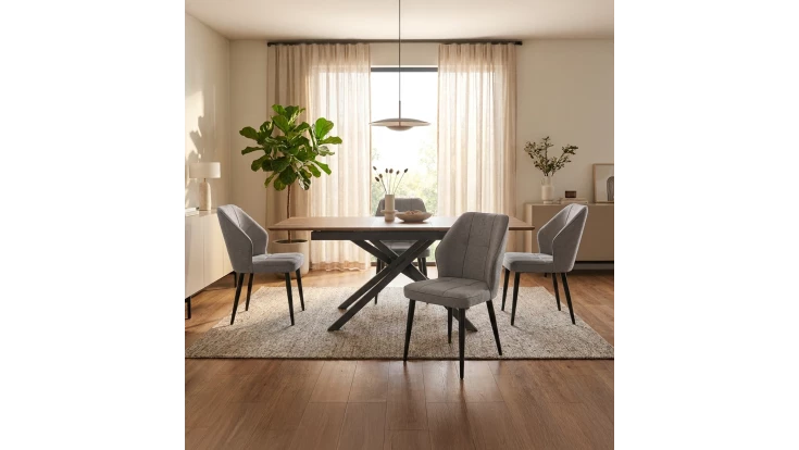 Pack 4 Sillas Comedor Henri - Vista Combinacion 1
