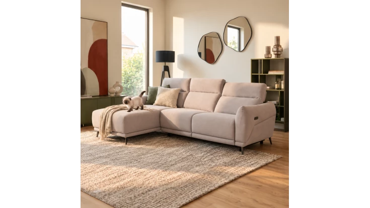 Chaise Longue Relax Tela Pet Friendly Félicette - Vista Combinacion 1