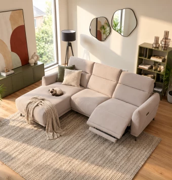 Chaise Longue Relax Tela Pet Friendly Félicette - Vista Combinacion 2