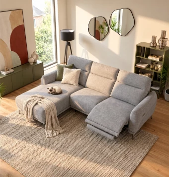 Chaise Longue Relax Tela Pet Friendly Félicette - Vista Combinacion 9
