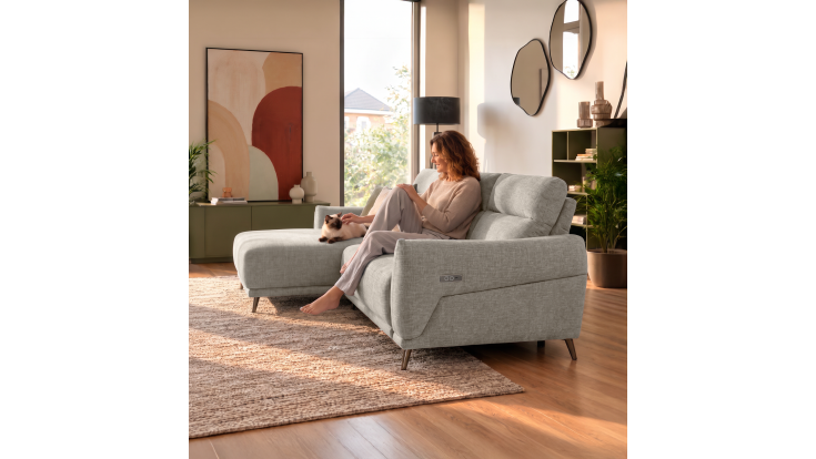 Chaise Longue Relax Tela Pet Friendly Félicette - Vista Combinacion 12