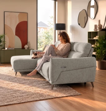 Chaise Longue Relax Tela Pet Friendly Félicette - Vista Combinacion 12