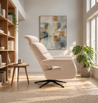 Sillón Relax Tela Pet Friendly Svend - Vista Producto 2