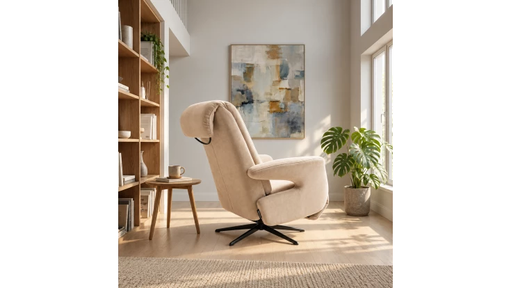 Sillón Relax Tela Pet Friendly Svend - Vista Producto 3