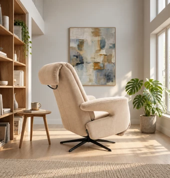 Sillón Relax Tela Pet Friendly Svend - Vista Producto 3