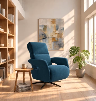 Sillón Relax Tela Pet Friendly Svend - Vista Combinacion 7