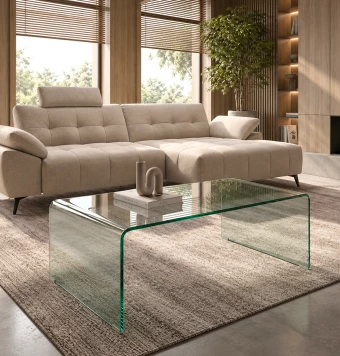 Mesa de centro Cistal Templado Flare - Vista Producto 1