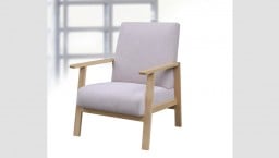 Sillón Tela Nácar Caldera *